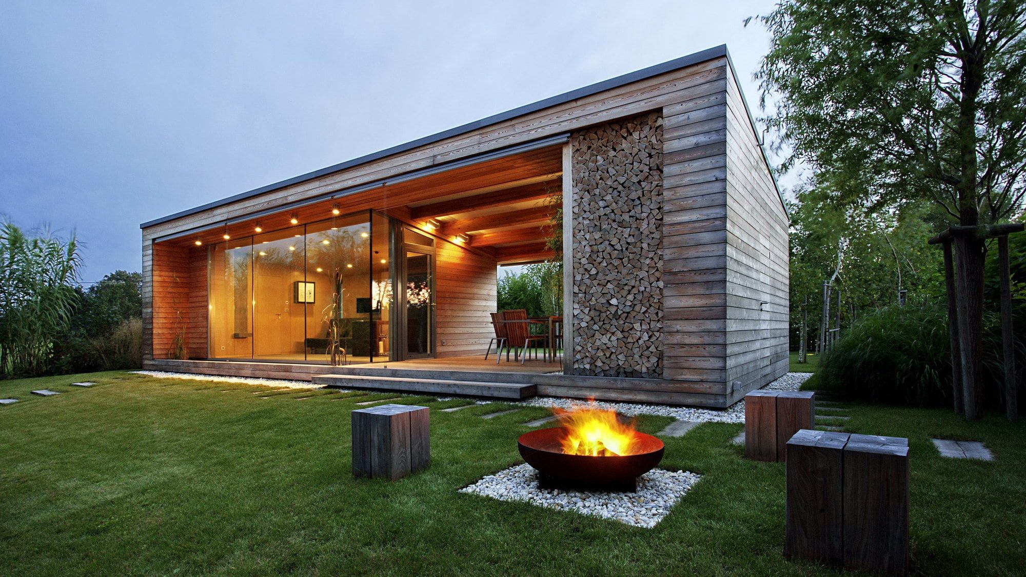 Casa de diseño arquitectónico minimalista y muy moderno